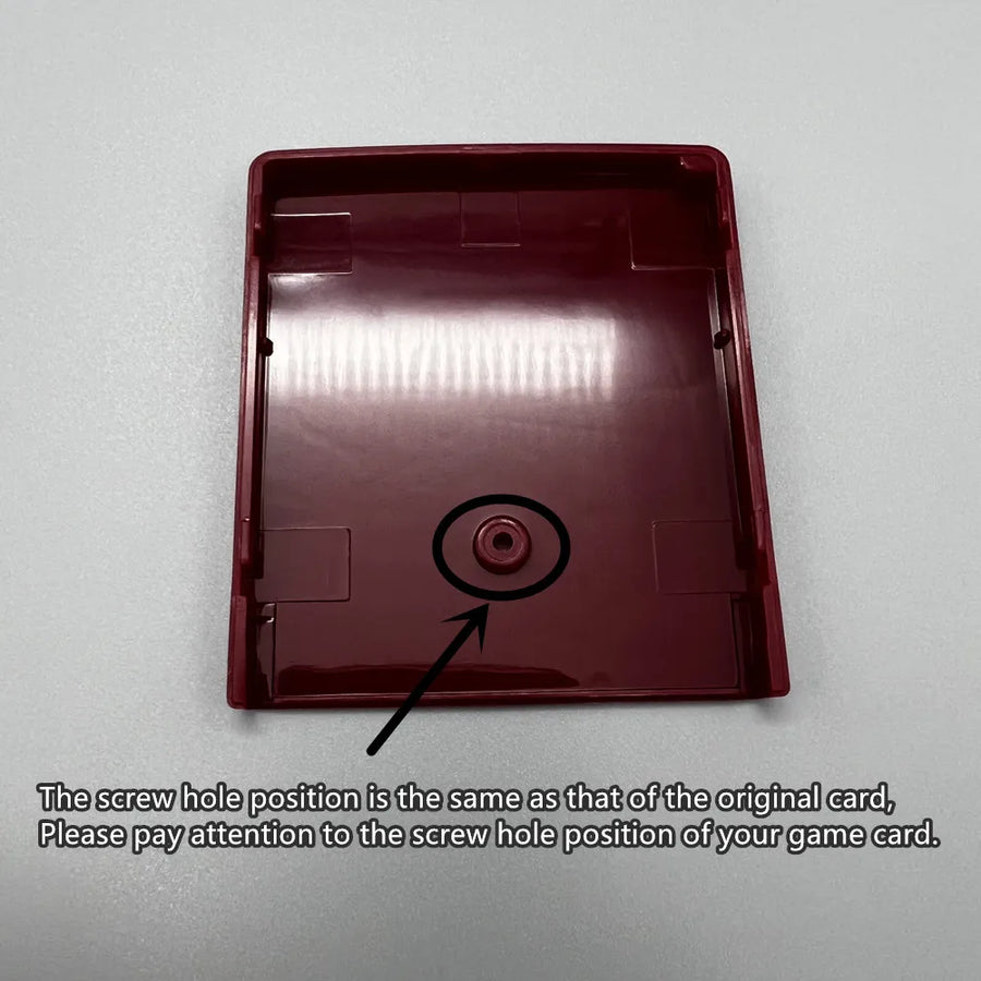 Coque de remplacement vierge pour cartouche de jeu Game Boy, Game Boy Color et Game Boy Advance, sans logo — visuel 6