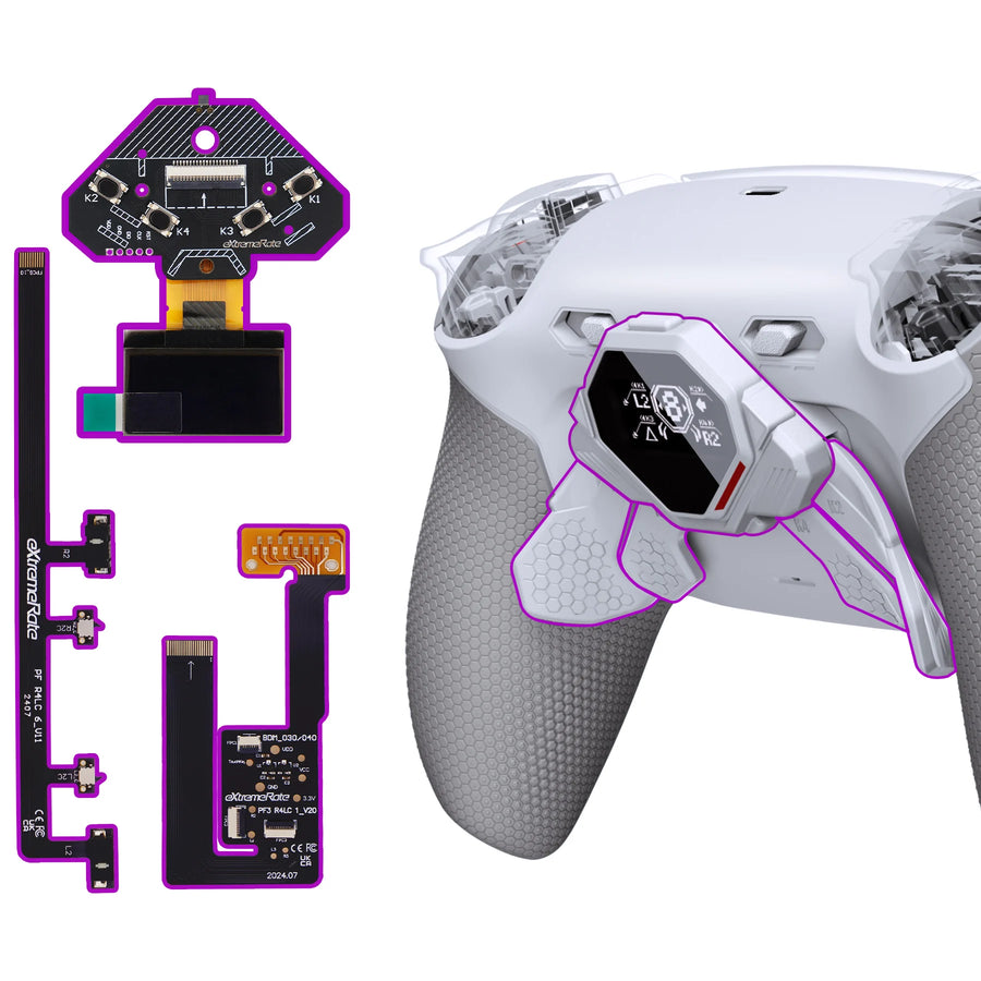 Kit de boutons arrière eXtremeRate SPARK pour manette PS5 — visuel 19