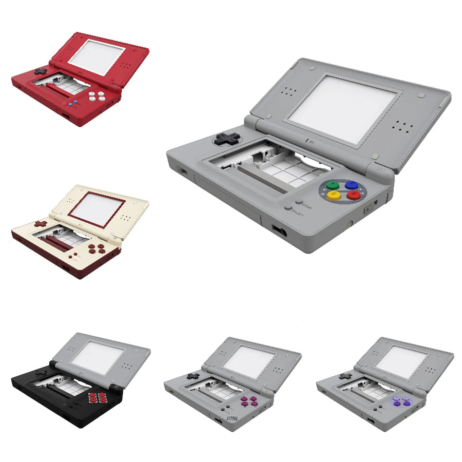 Coque complète eXtremeRate pour DS Lite avec boutons et lentille — visuel 1