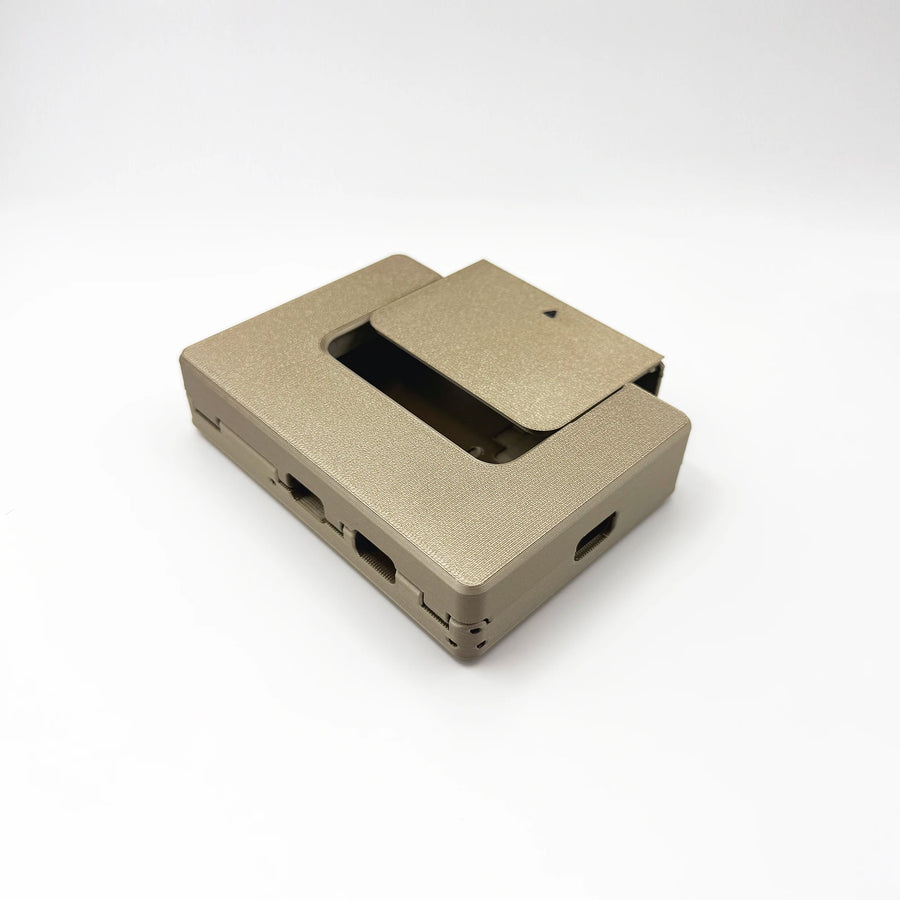 Gold 3-in-1 case for TrimUI Brick