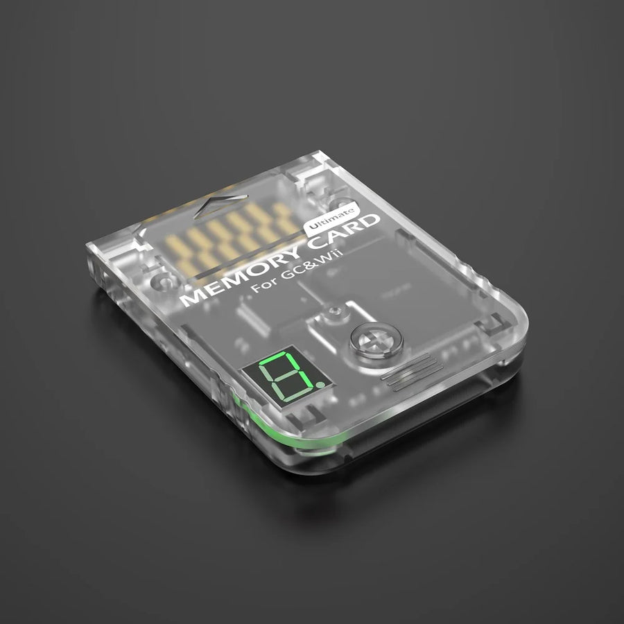 Carte mémoire 1024 Mbit, afficheur numérique allumé