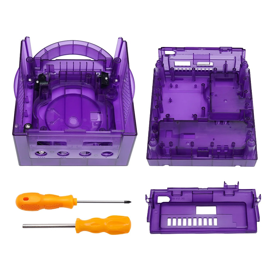 Coque pour GameCube, violet translucide, version kit — visuel 29