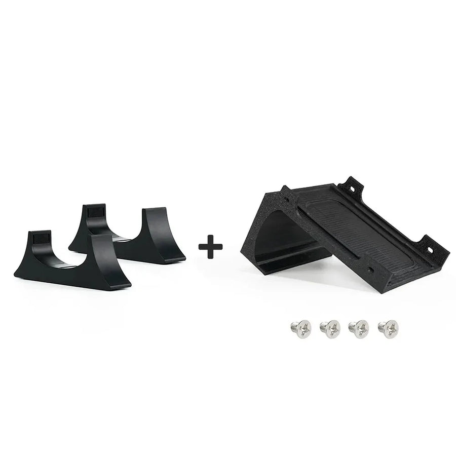 Support de disque dur 2,5 pouces Wii U avec paire de pieds de console et 4 vis
