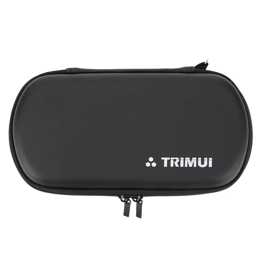 Étui rigide EVA noir pour console portable TrimUI Smart Pro avec film en verre trempé — visuel 3