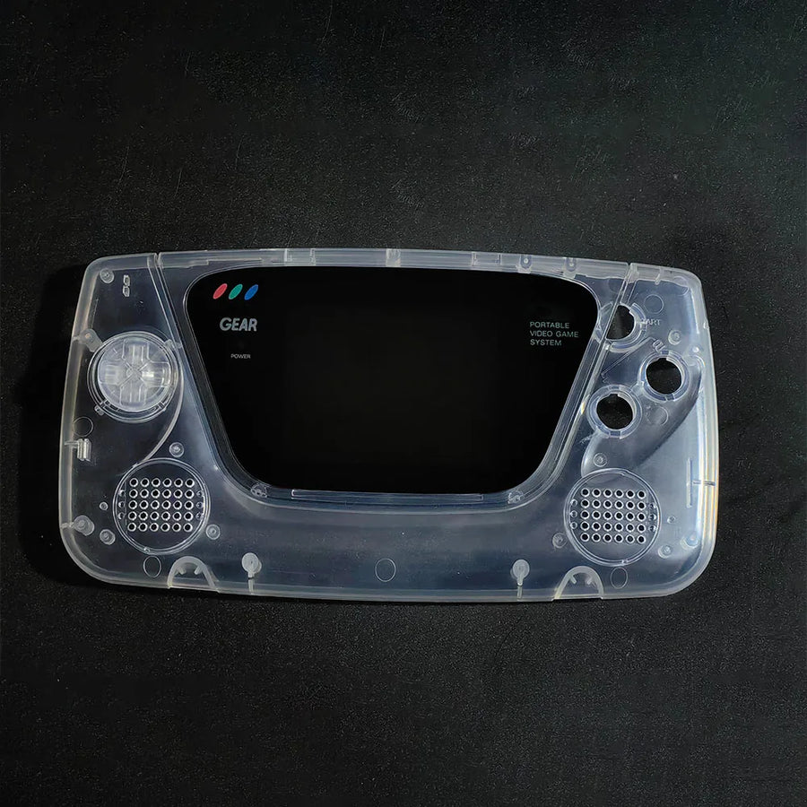 Coque Game Gear transparente prête pour écran IPS, écran installé