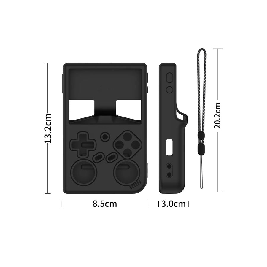 Dimensions de la coque en silicone RG35XX Pro