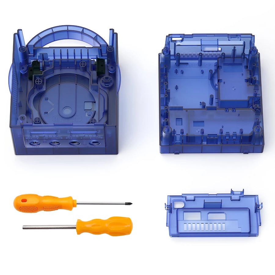 Coque pour GameCube, bleu foncé translucide — visuel 34