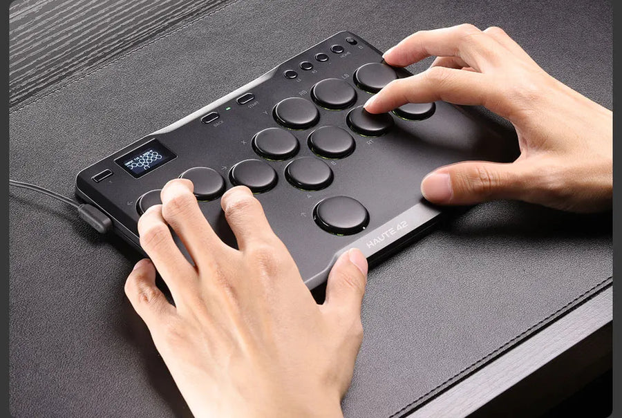 Manette arcade all-button Haute42 Cosmox Mini (hitbox) pour PC et console — visuel 4