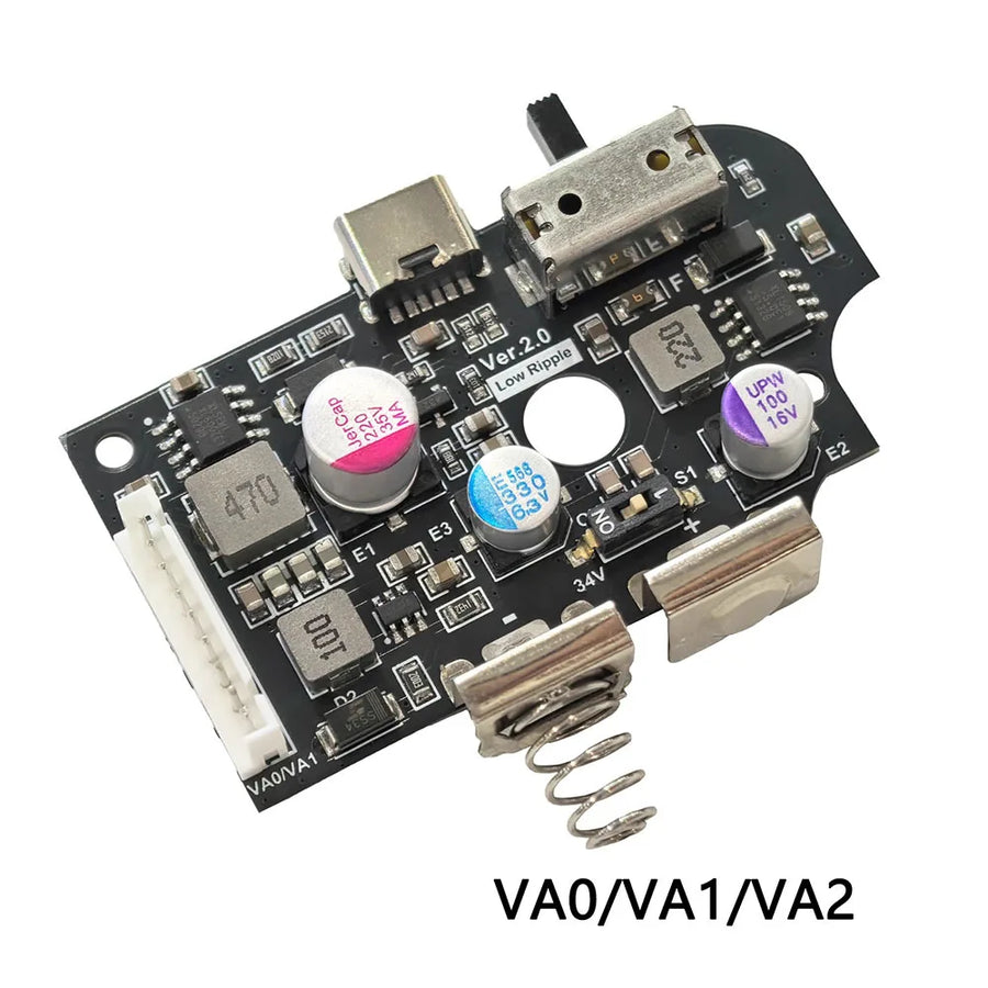 Carte d'alimentation USB-C de remplacement pour console portable Sega Game Gear — Révisions VA0, VA1 et VA2