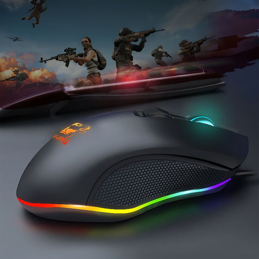 Souris Gamer Zyou Noir RGB