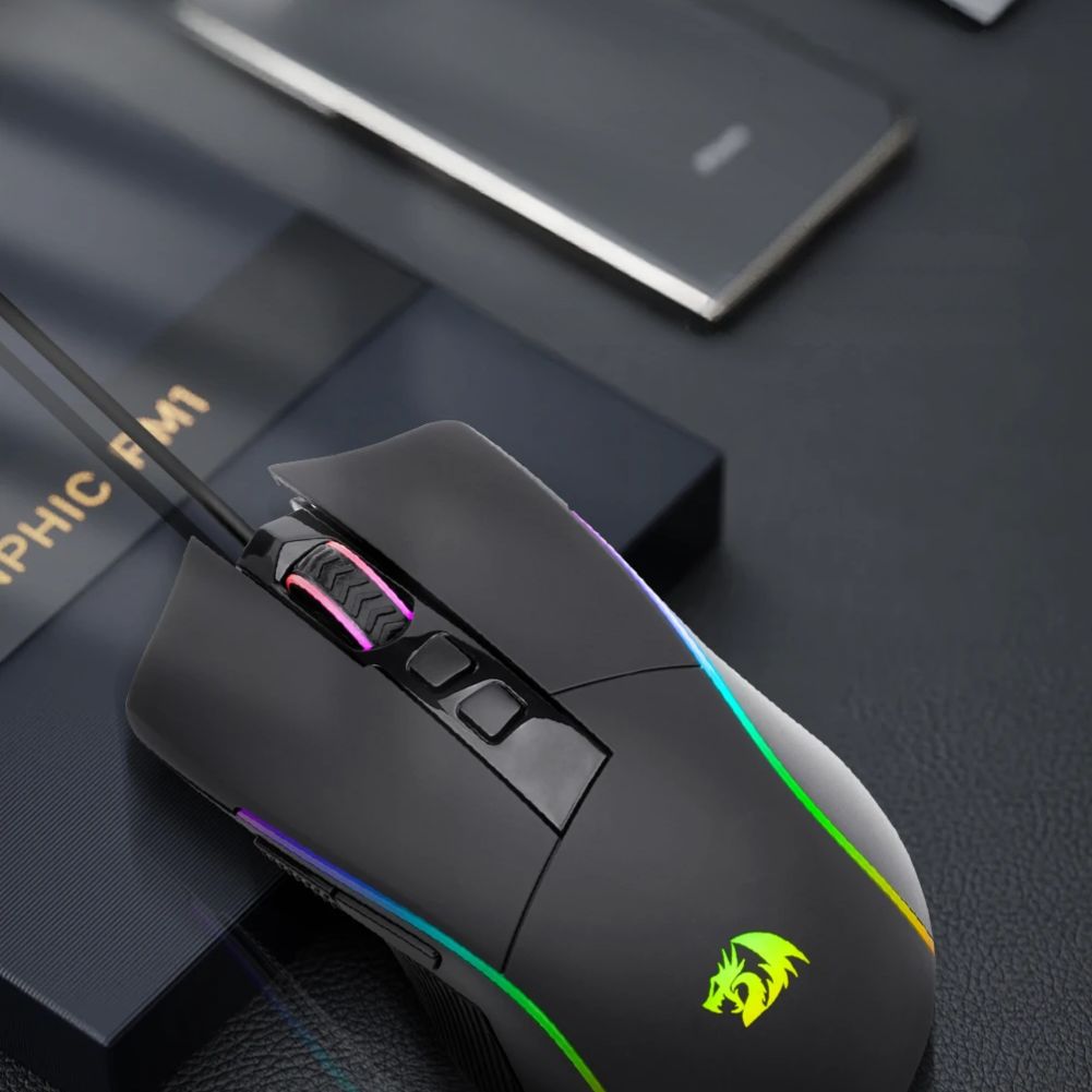 Souris Gaming Sans-fil de couleur Noir