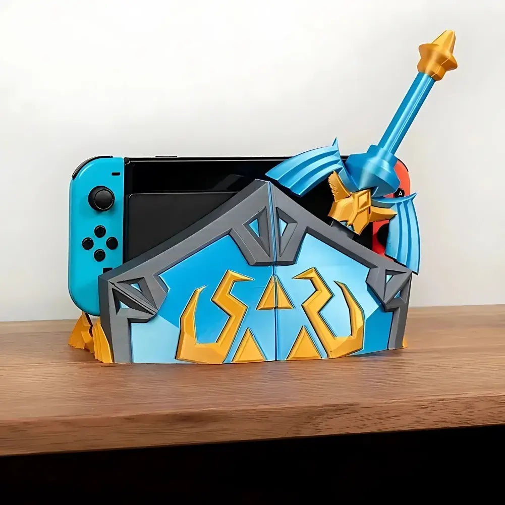 Station de charge Nintendo Switch avec coque Zelda