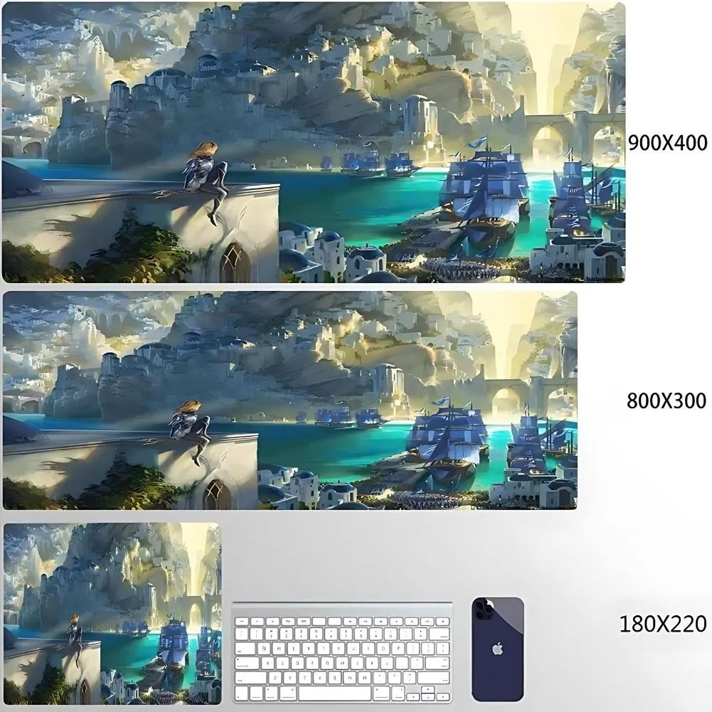 Tapis de souris XXL - League of legends 2 Blanc
