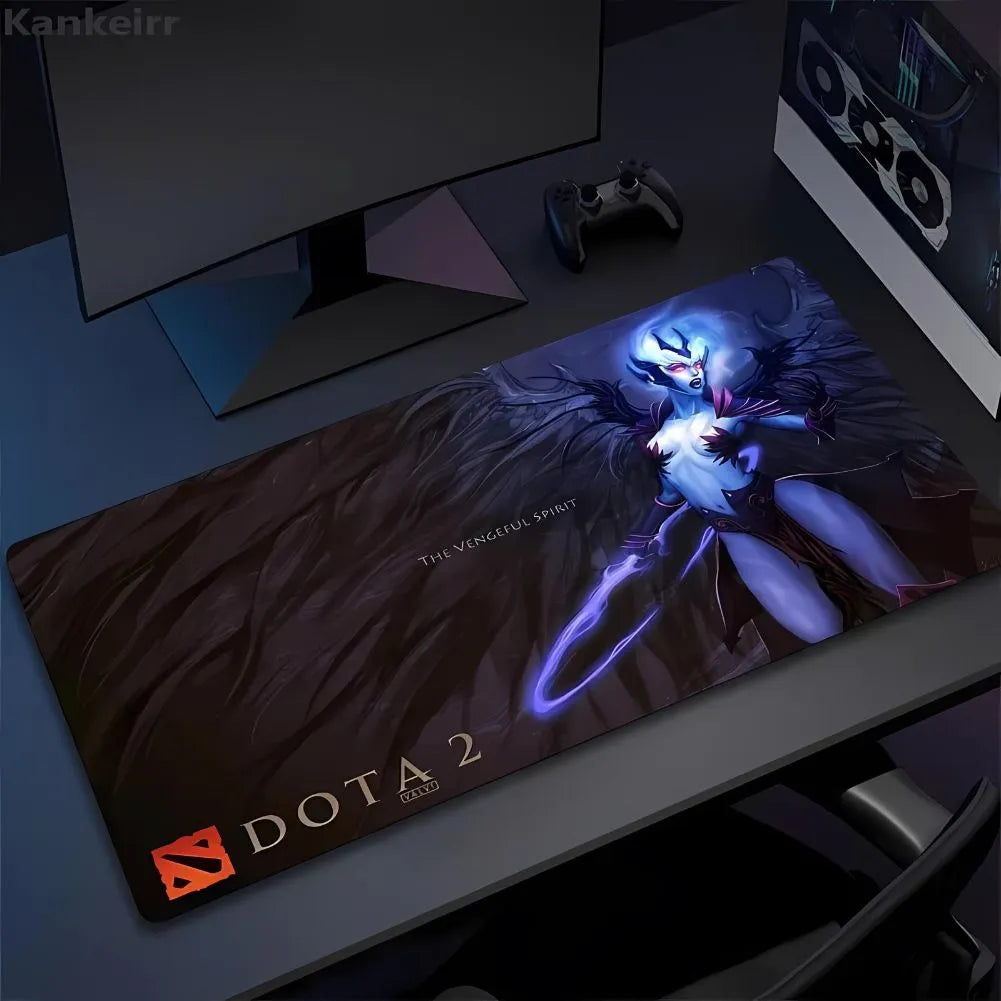 Tapis de souris XXL Dota 2 Moba Violet