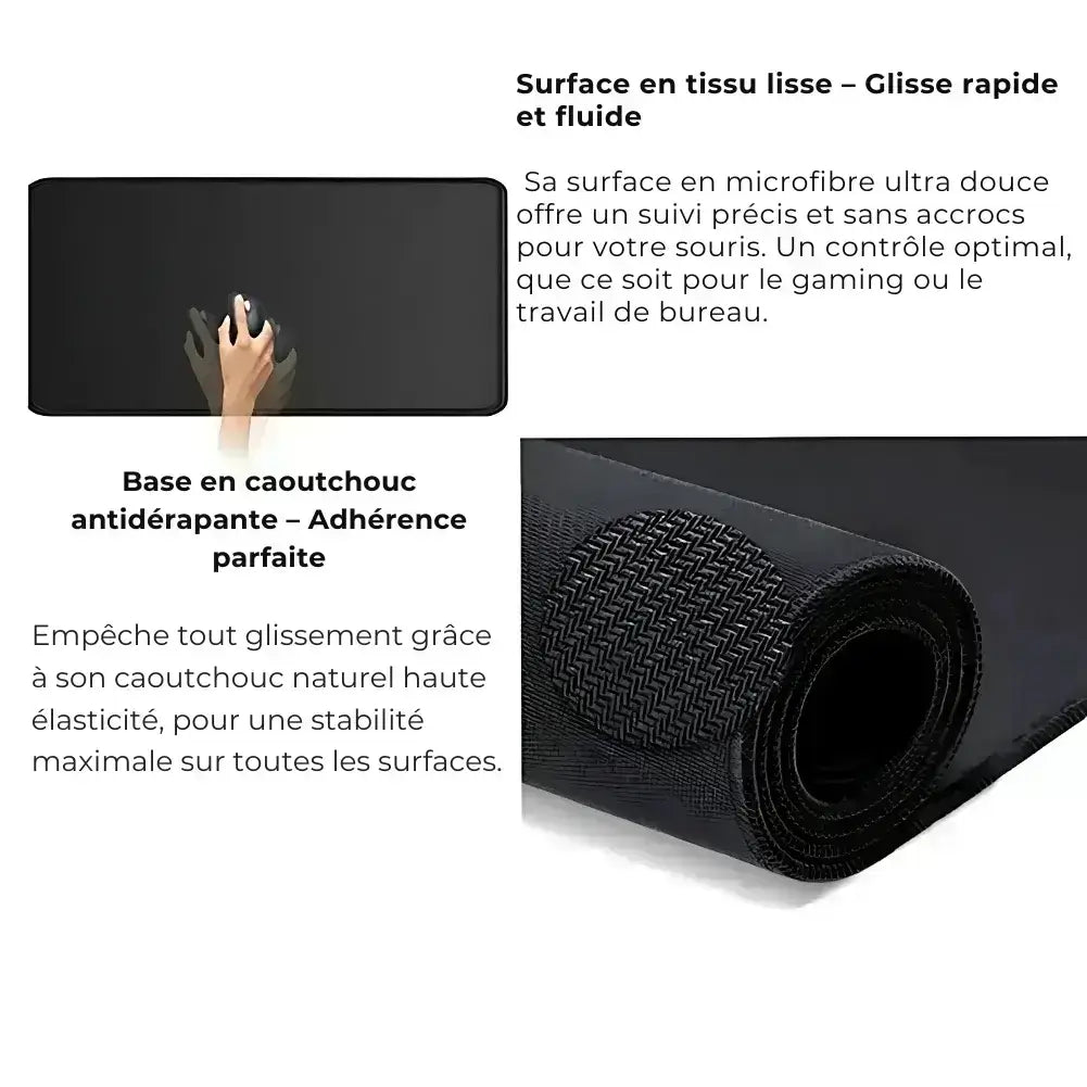 Tapis de souris antiderapant