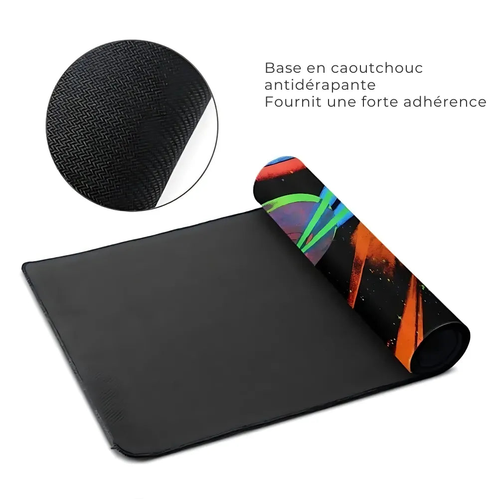 Surface ultra-lisse du tapis de souris pour une précision optimale
