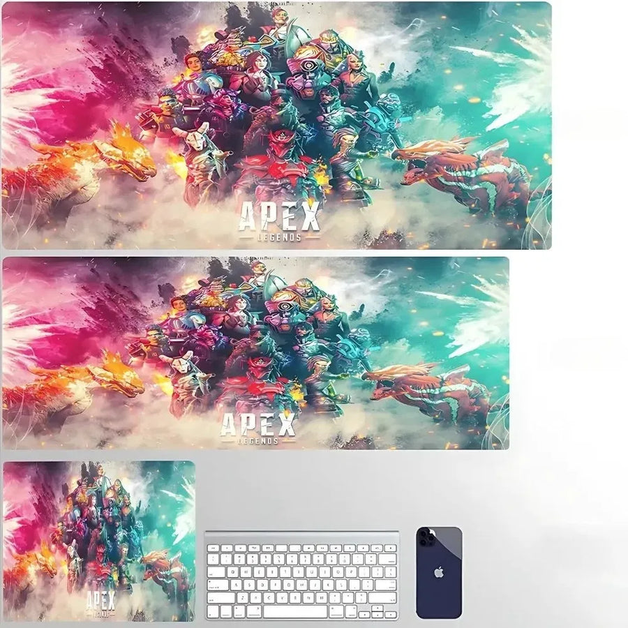 Tapis de souris XXL Apex Legends, coloris blanc, second visuel du modèle