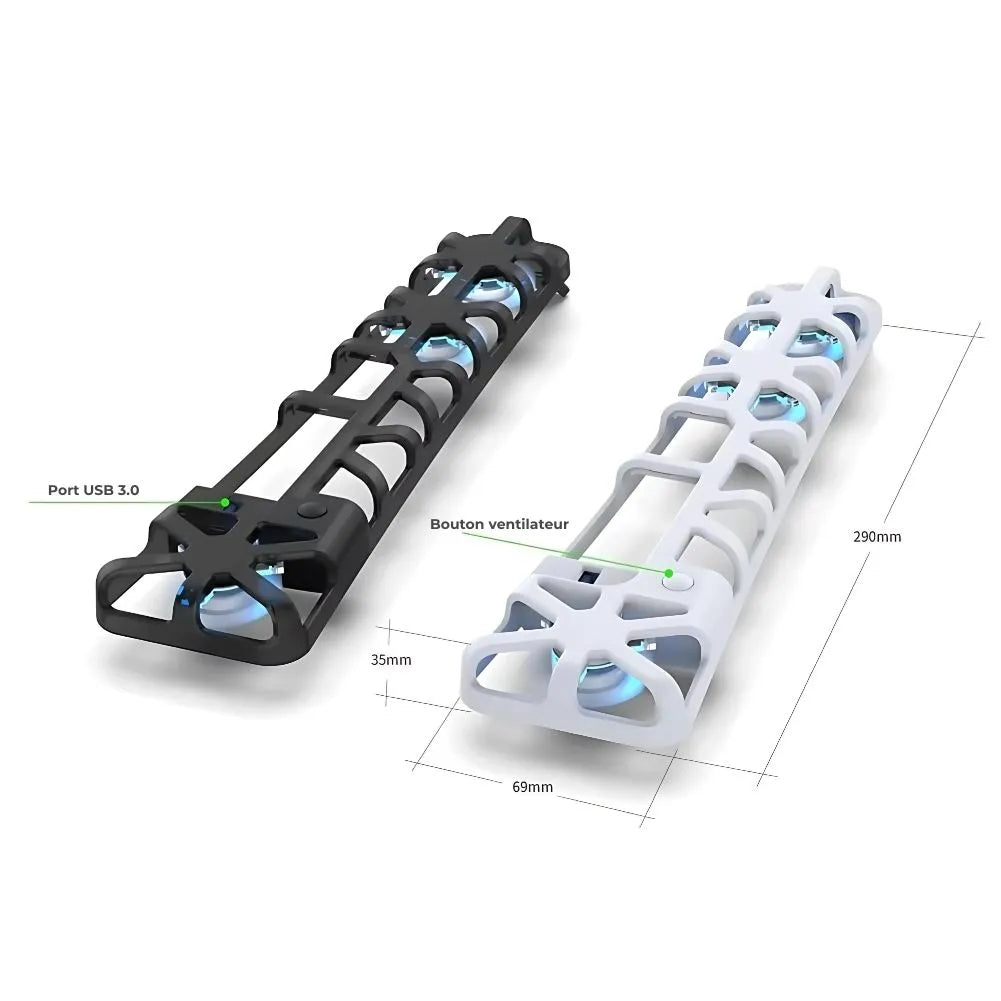 Ventilateur PS5 Dimension
