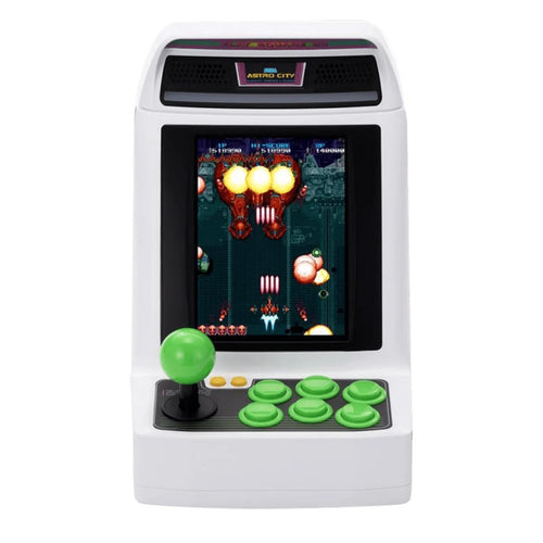 Astro City Mini V — mini borne d'arcade verticale à écran 4,6 pouces, 22 jeux intégrés