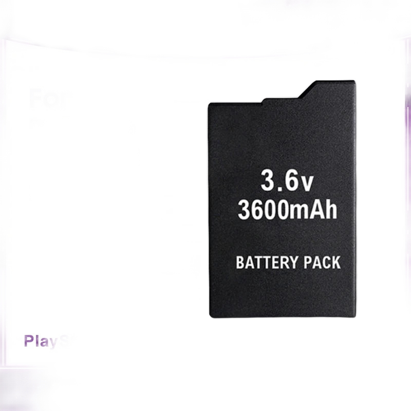 Batterie lithium rechargeable 3,6 V avec connecteur à broches pour console portable PSP 2000 et 3000