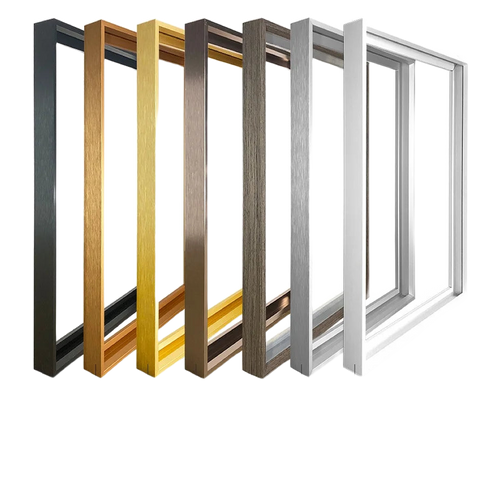 Cadre photo aluminium mural — 8 formats de 20x30 à 50x50 cm