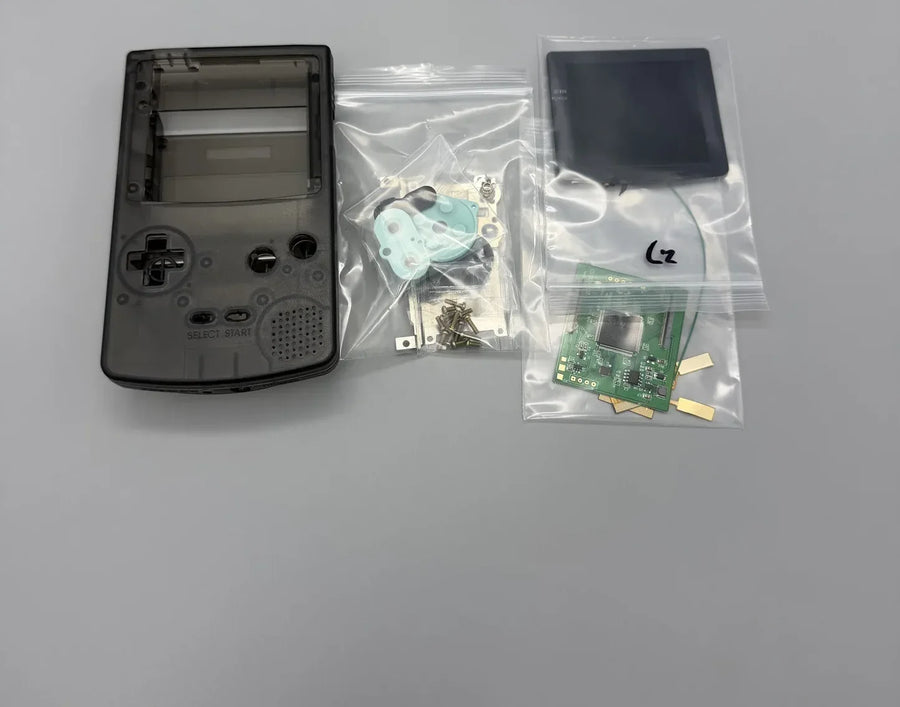 2.78-inch transflective screen for Game Boy Color, translucent black finish — image 27