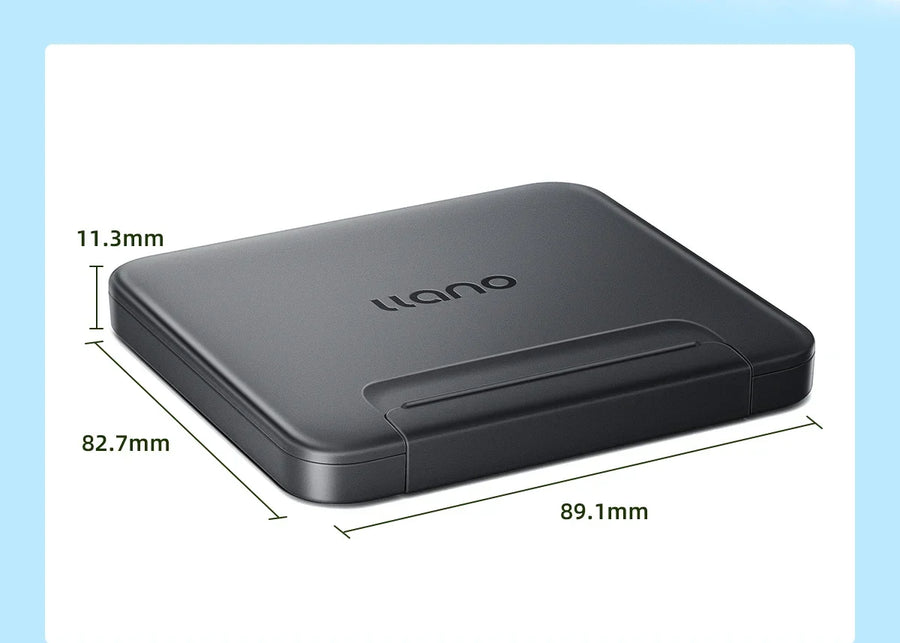 Étui rigide de rangement pour cartes mémoire microSD et SD, résistant à l'eau et aux chocs — visuel 2