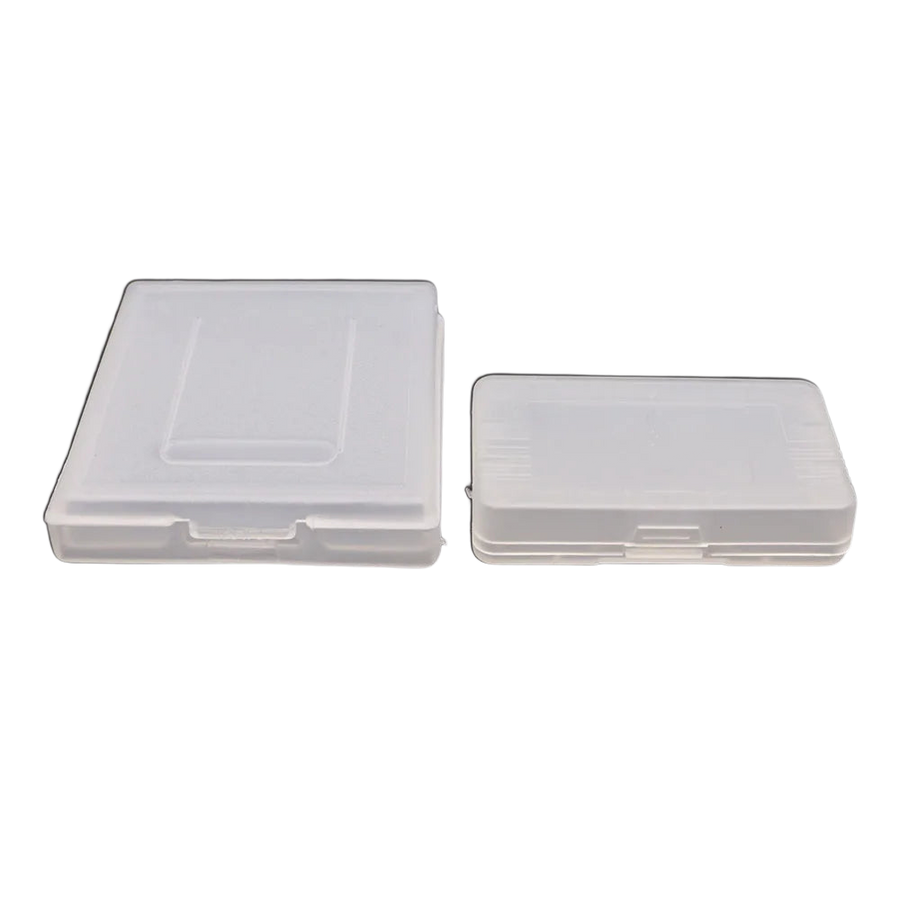 Étui rigide à fermeture éclair avec logements individuels pour transporter des cartouches Game Boy Color et Advance