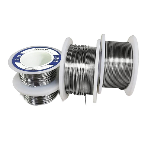 Lead-free rosin core solder wire — 0.8 and 1.0 mm