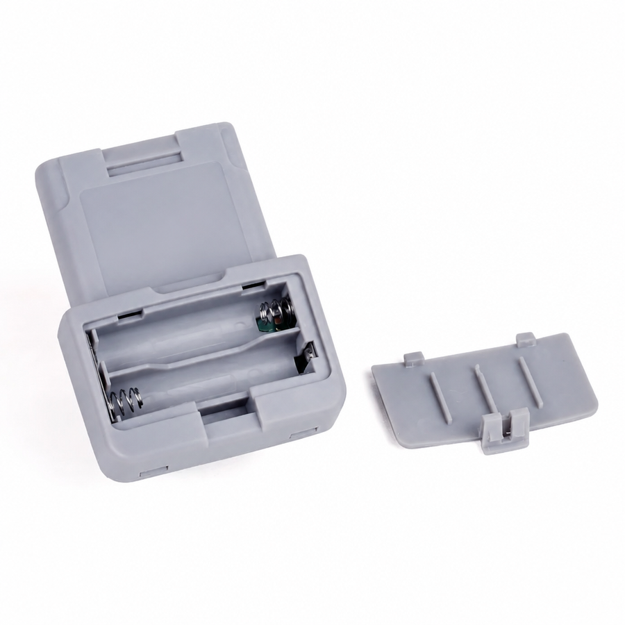 Rumble kit for N64 controller, 2 AAA battery compartment open