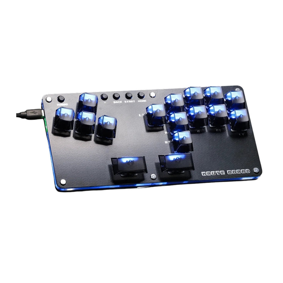Hitbox mini Haute42 Haute Board 16, 16 boutons sans levier, rétroéclairage bleu
