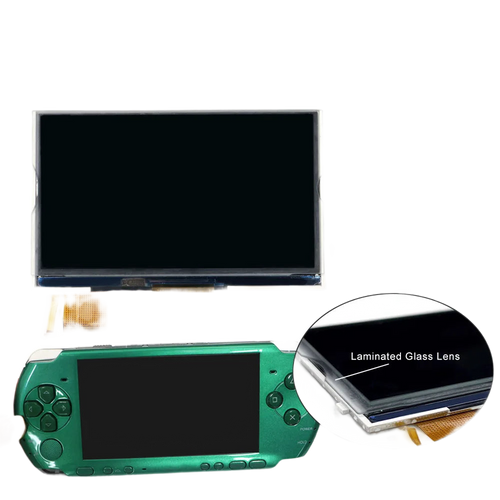 Kit écran IPS PSP 3000 — laminé, haute luminosité, sans soudure