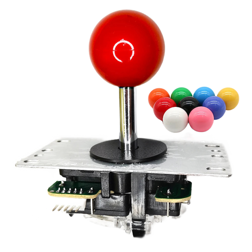 8-way arcade joystick with square gate — 5-pin connector