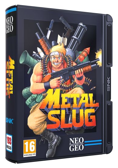 Boîtier de la cartouche NeoGeo Metal Slug