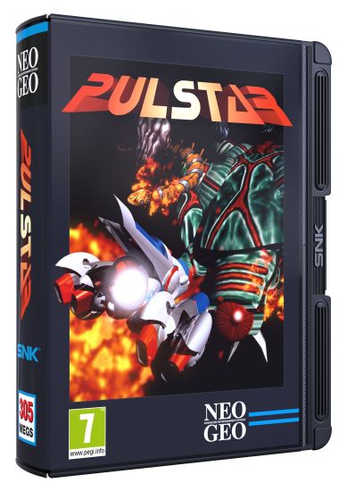 Pulstar — cartouche NeoGeo AES officielle pour NeoGeo AES+