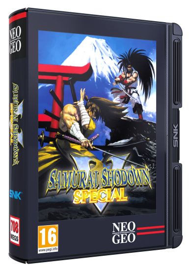 Samurai Shodown V Special — cartouche NeoGeo AES officielle pour NeoGeo AES+