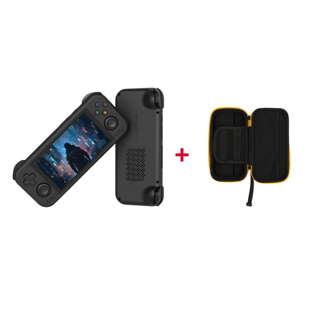 Pack Retroid Pocket 4 Pro avec sa housse