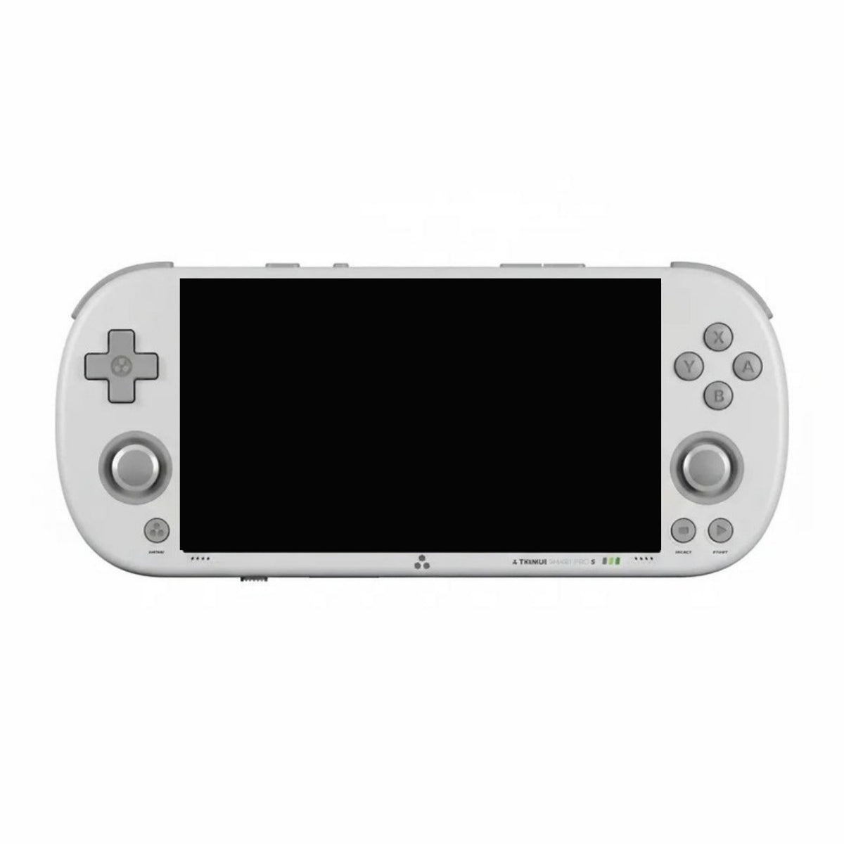 Console TrimUI Smart Pro S blanche, écran éteint