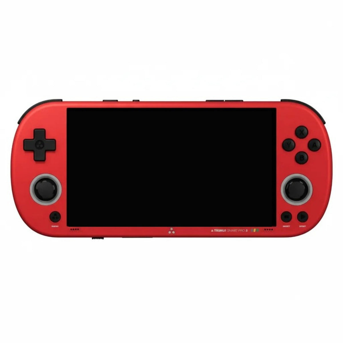 Console TrimUI Smart Pro S rouge, écran éteint