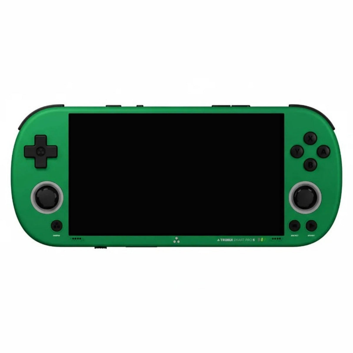 Console TrimUI Smart Pro S verte, écran éteint