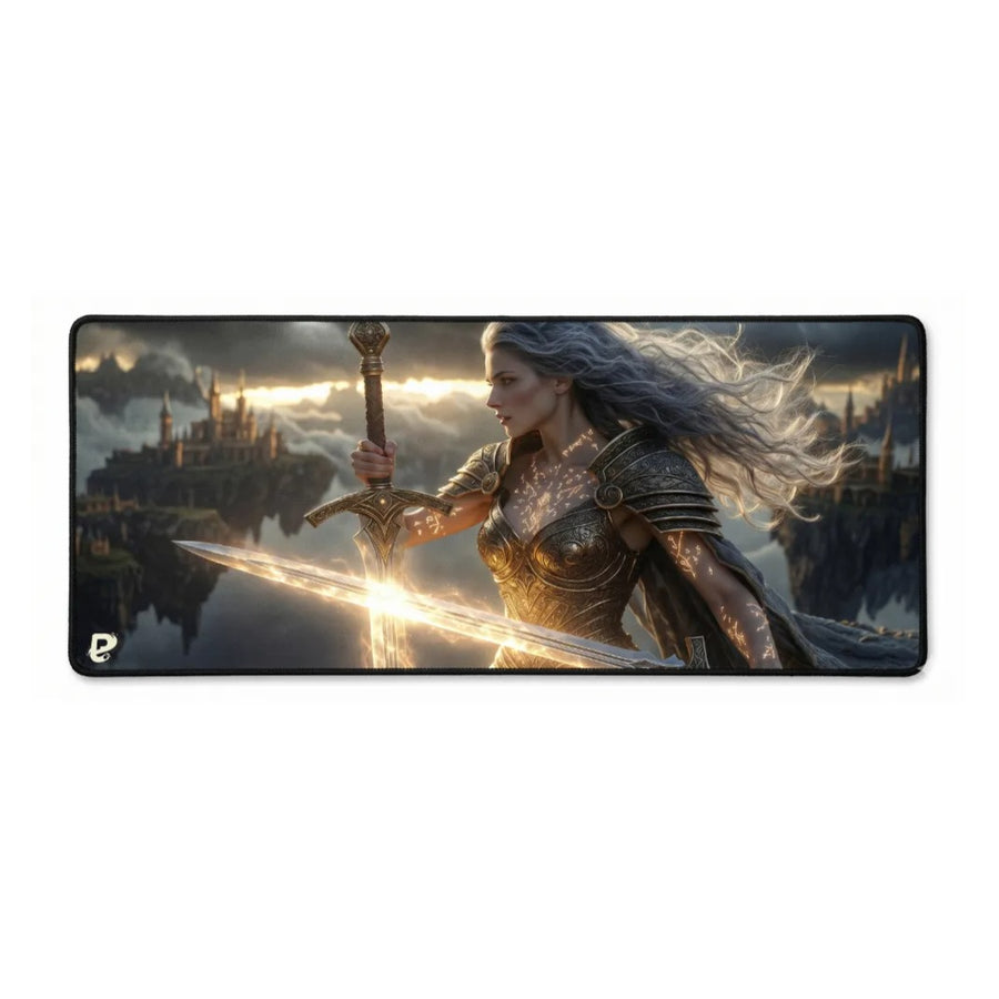 Tapis de souris gamer XXL L’Éveil de la Valkyrie PopMyPad, visuel 3