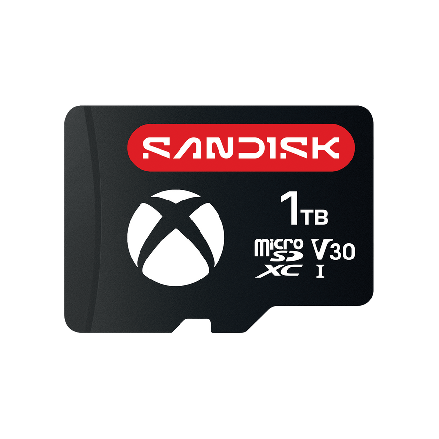 Carte microSD SanDisk pour ROG Xbox Ally 1 To, vue de face