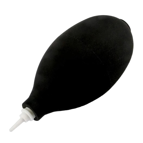 Rubber dust blower — console and cartridge cleaning