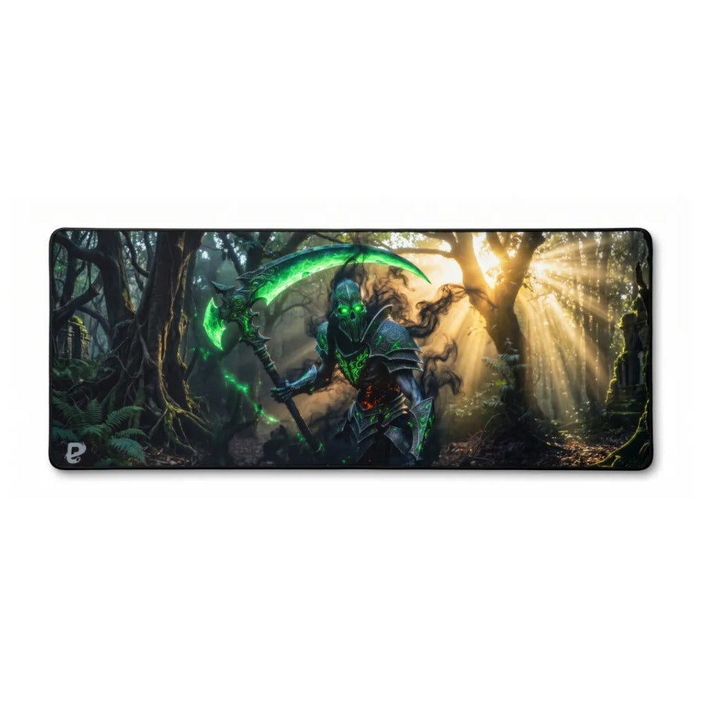 Tapis de souris gamer Faucheur Vert PopMyPad, néon vert, visuel 2
