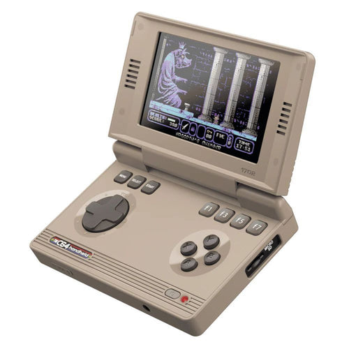 Evercade The C64 Handheld — console portable Commodore 64 avec 25 jeux intégrés et écran IPS