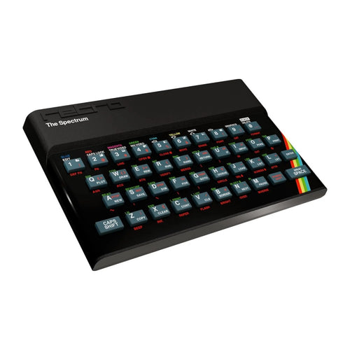 The Spectrum — réplique pleine taille du ZX Spectrum, clavier fonctionnel et 48 jeux intégrés