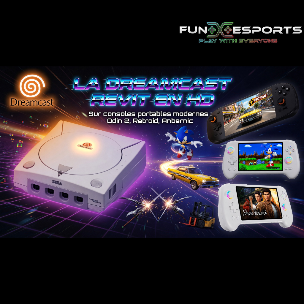 Les Meilleurs Émulateurs Dreamcast sur Console Portable (Guide 2026)