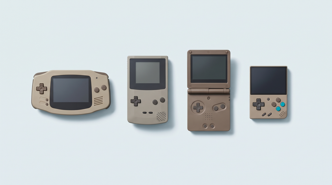 Horizontal, vertical, clapet ou carré : quel format de console rétro choisir ?
