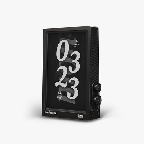 Cadre photo numérique Divoom Times Frame Pure — écran flottant 3 couches, Wi-Fi 6
