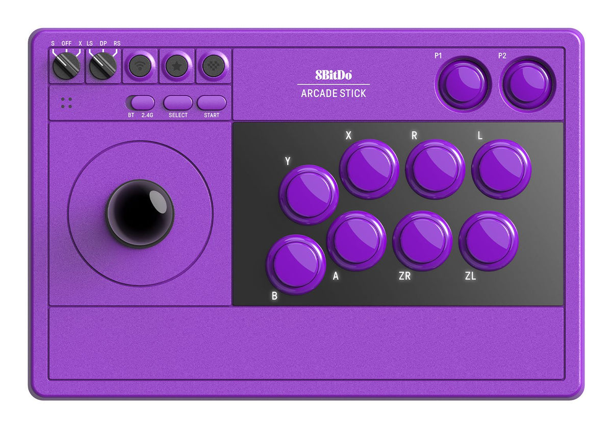 Stick arcade 8BitDo édition violette